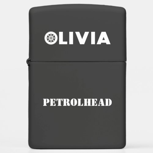 Olivia Petrolhead Zippo Lighter