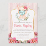 Olivia Pigsley Baby Shower by Mail Invitation