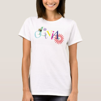 Olivia - playful monogram for children T-Shirt