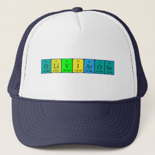 Olivia-Rose periodic table name hat