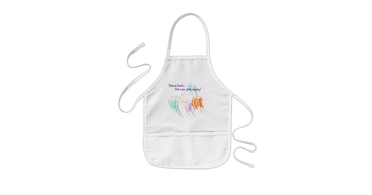 Paint Palette Splatters Painting Aprons for Kids