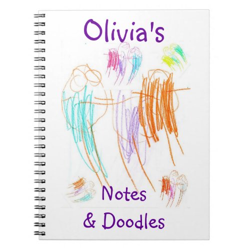 Olivias Doodles Notebook