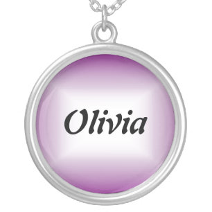 Olivia Silver Plated Necklace
