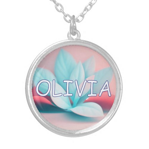Olivia Silver Plated Necklace