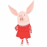 Olivia Standing Statuette<br><div class="desc">Olivia the Pig</div>