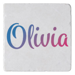 Olivia Stylish Cursive Trivet