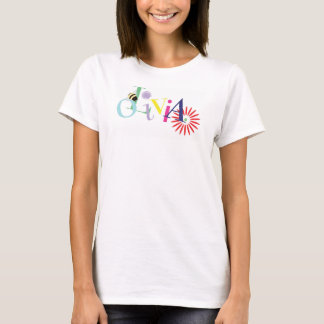 Olivia T-Shirt, Playful monogram for kids T-Shirt