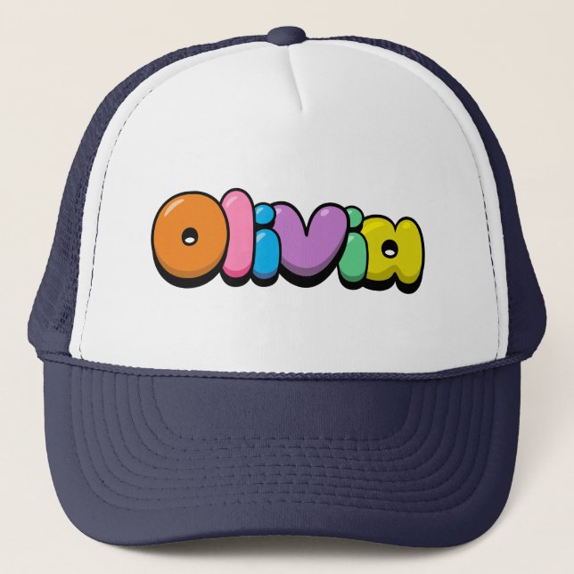 Olivia Trucker Hat (Front)
