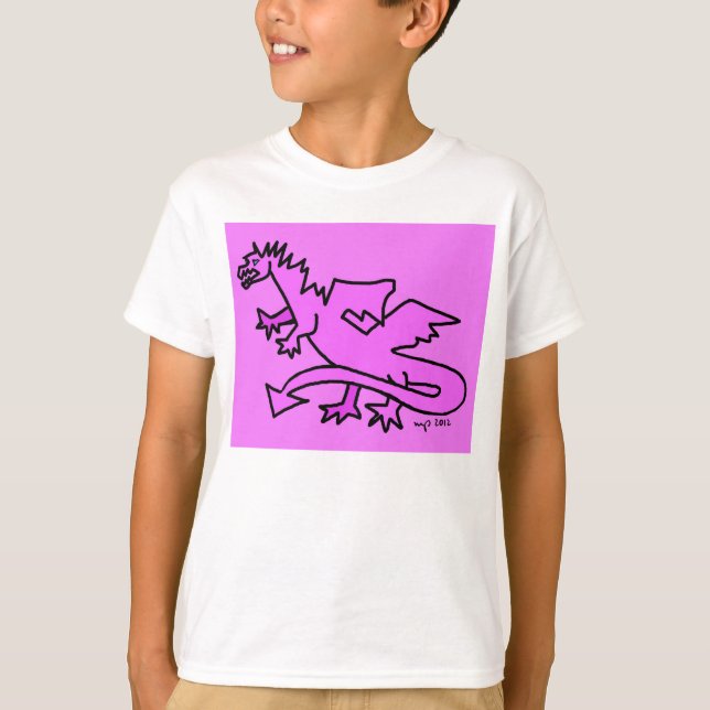 Olivia's dragon T-Shirt (Front)
