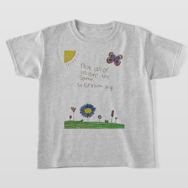 Olivia's Dream Big T-Shirt (Laydown)