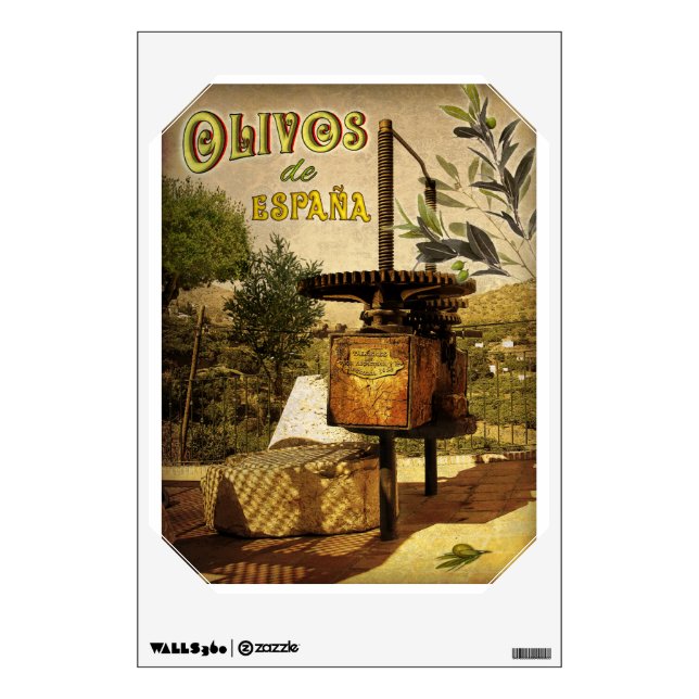 Olivos de España Wall Sticker (Front)