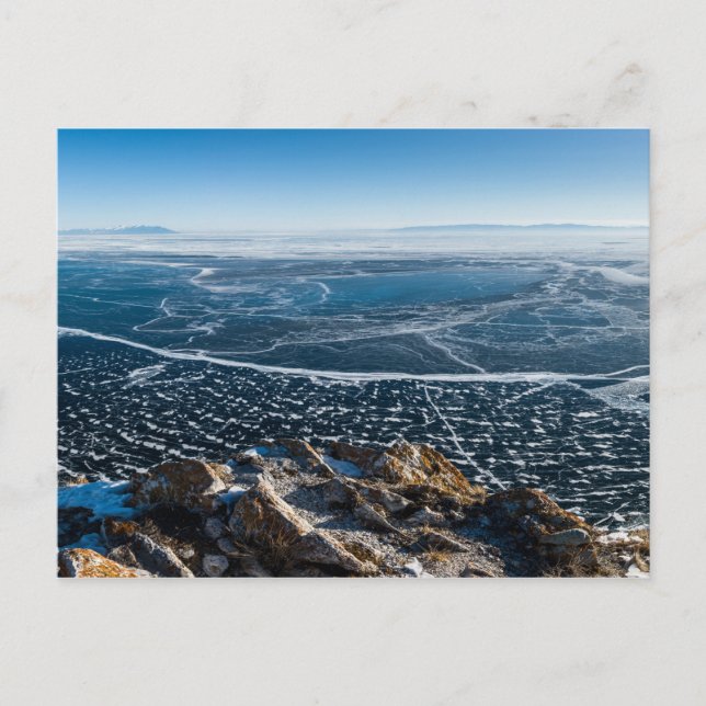 OLKHON ISLAND  - BAIKAL, EASTERN SIBERIA POSTCARD (Front)