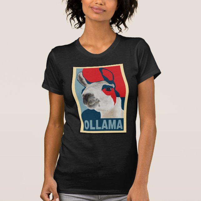 Ollama Obama - T-shirt (Front)