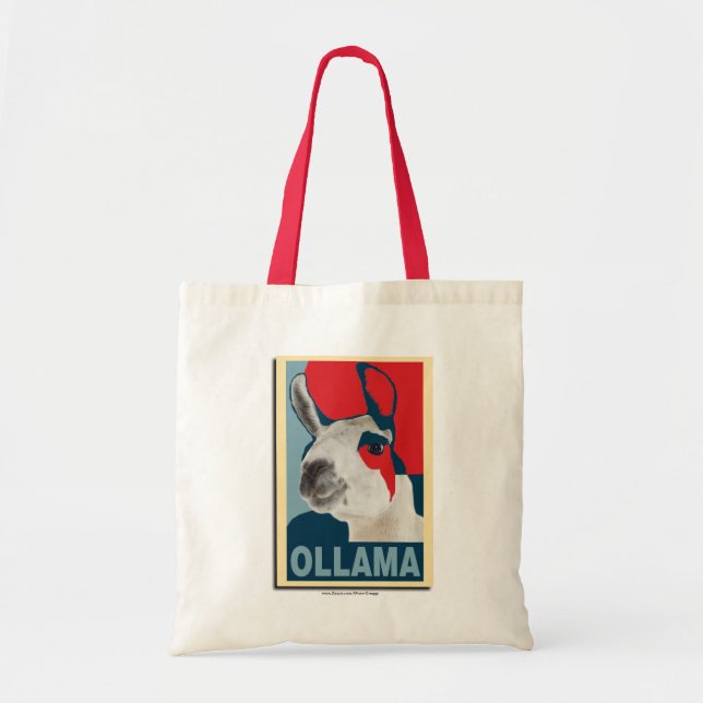 Ollama Obama - Totebag Tote Bag (Front)