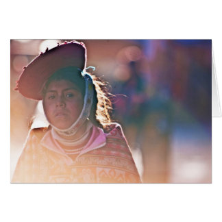 Ollantaytambo Girl Cards