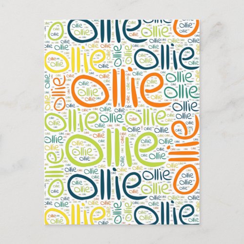 Ollie Postcard