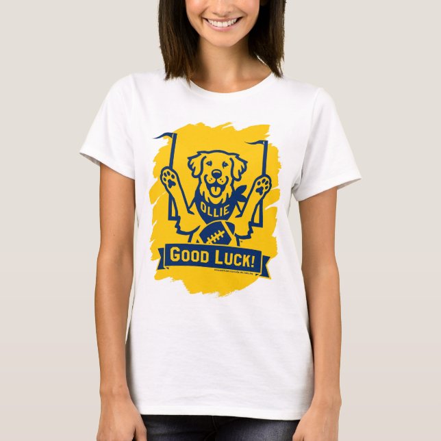 Ollie the Lucky Dog Women's T-Shirt (Front)