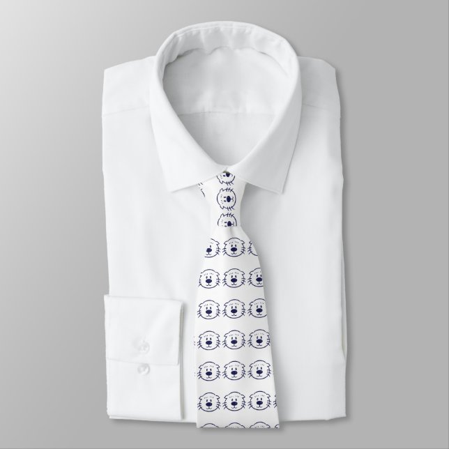 Ollie the Otter Tie (Adult sizes only) (Tied)
