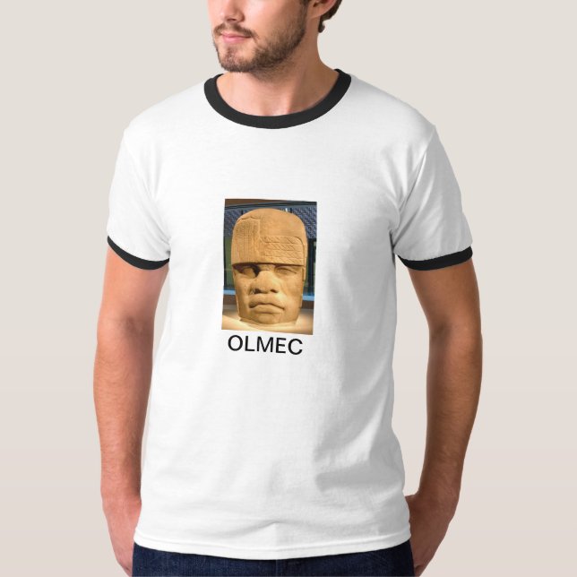 OLMEC HEADS T-Shirt (Front)
