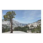 Olmsted Point I at Yosemite National Park Rectangular Sticker