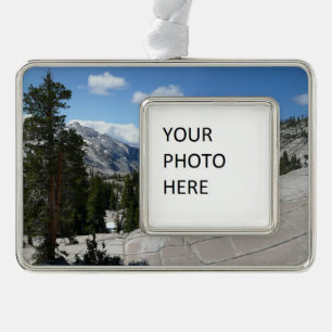 Olmsted Point III in Yosemite National Park Christmas Ornament