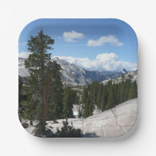 Olmsted Point III in Yosemite National Park Paper Plates