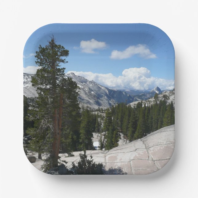 Olmsted Point III in Yosemite National Park Paper Plates (Front)