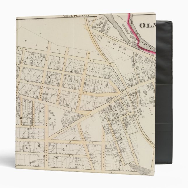 Olneyville Providence Rhode Island Binder (Front/Inside)
