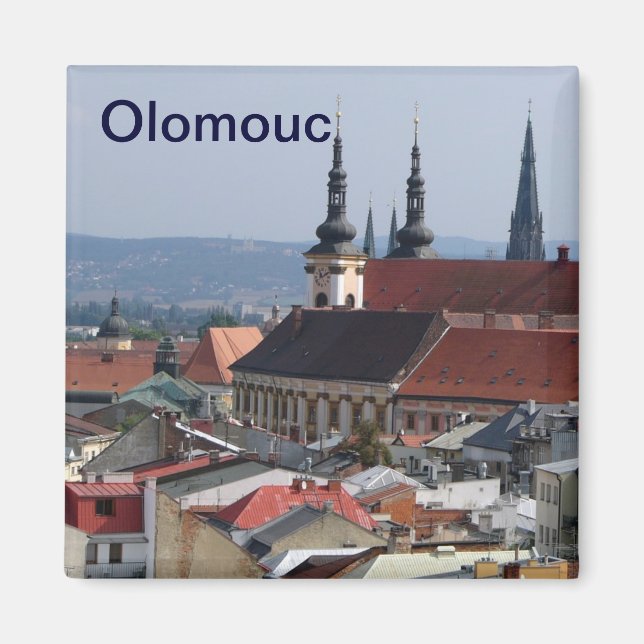 Olomouc czech magnet (Front)