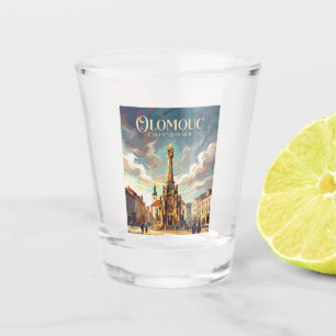 Olomouc Czech Republic Shot Glass