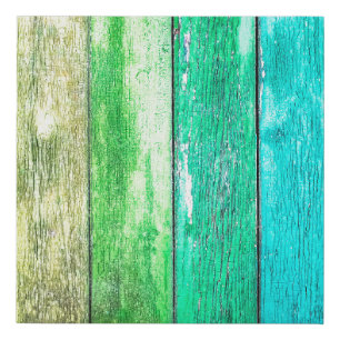 ?olorful wooden background texture. Multicolored p Faux Canvas Print