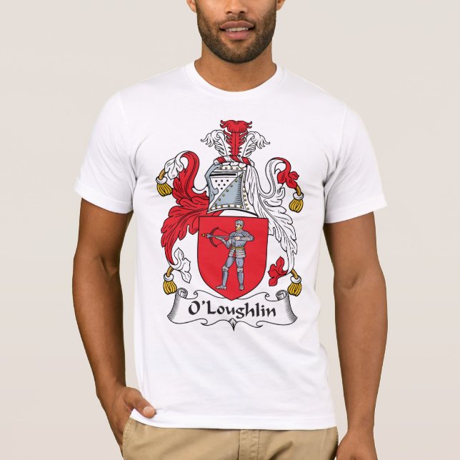 O'Loughlin Family Crest T-Shirt (Front)