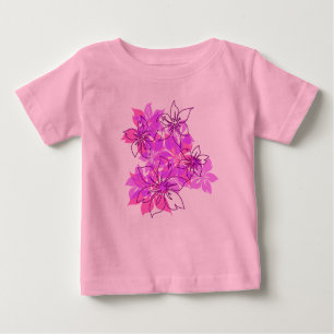 Olowalu Hibiscus Hawaiian Camo Tropical Baby T-Shirt