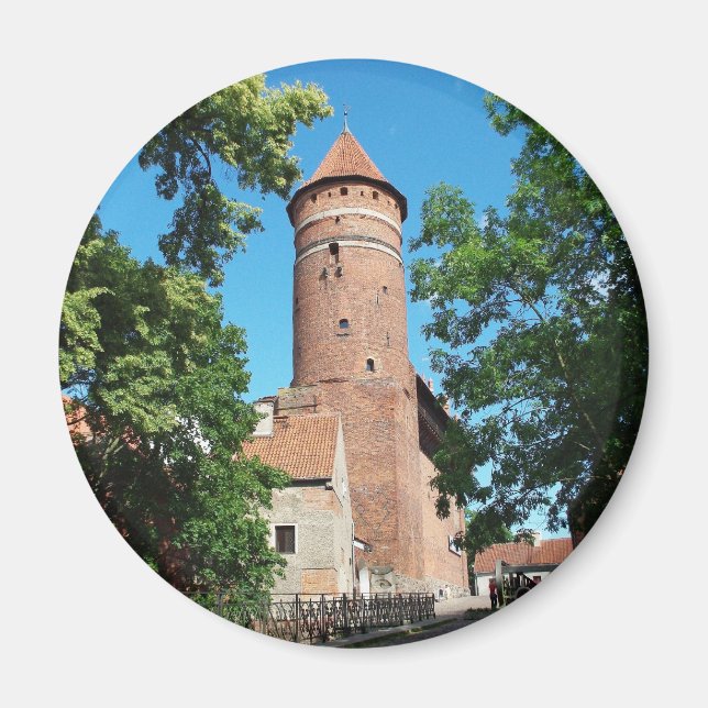 Olsztyn Medieval Gothic Castle II - magnet (Front)