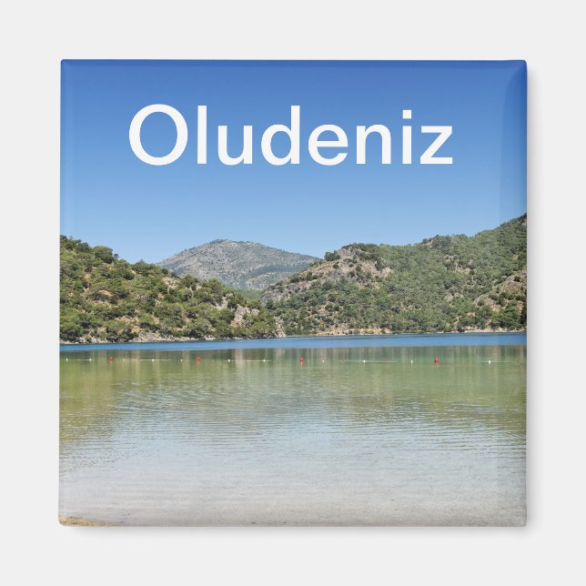 Oludeniz beach in Turkey Magnet (Front)