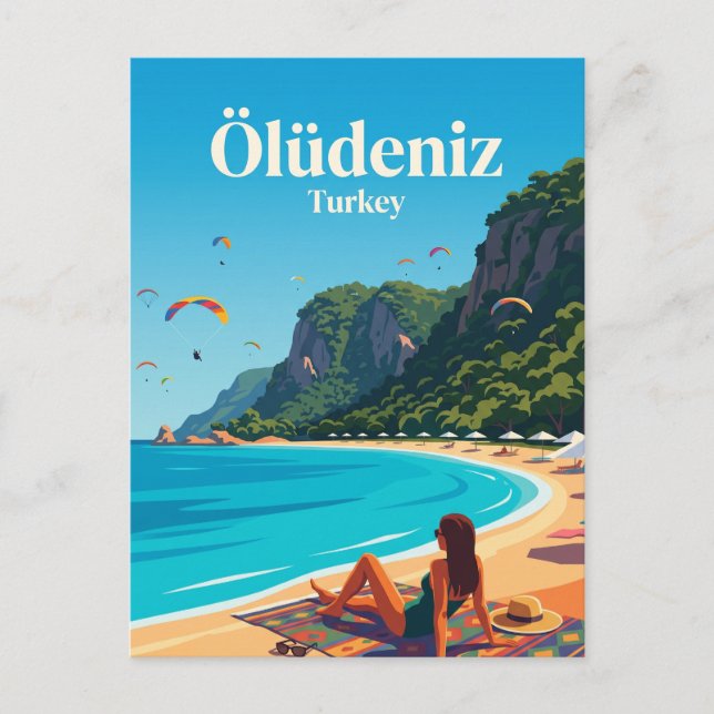 Ölüdeniz Turkey Postcard (Front)