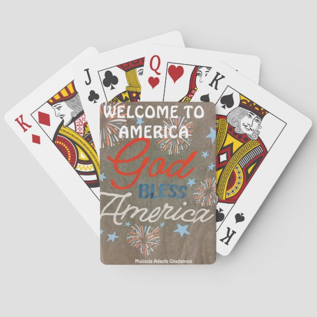 OLUMIDE GBADAMOSI CREATIONS POKER CARDS (Back)