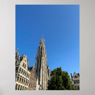 OLV Cathedral during RAFC's celebrations 2023 Poster