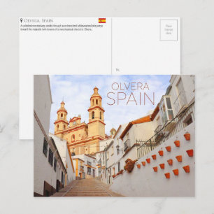 Olvera, Spain Travel Postcard