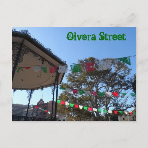 Olvera Street_ Los Angeles Postcard