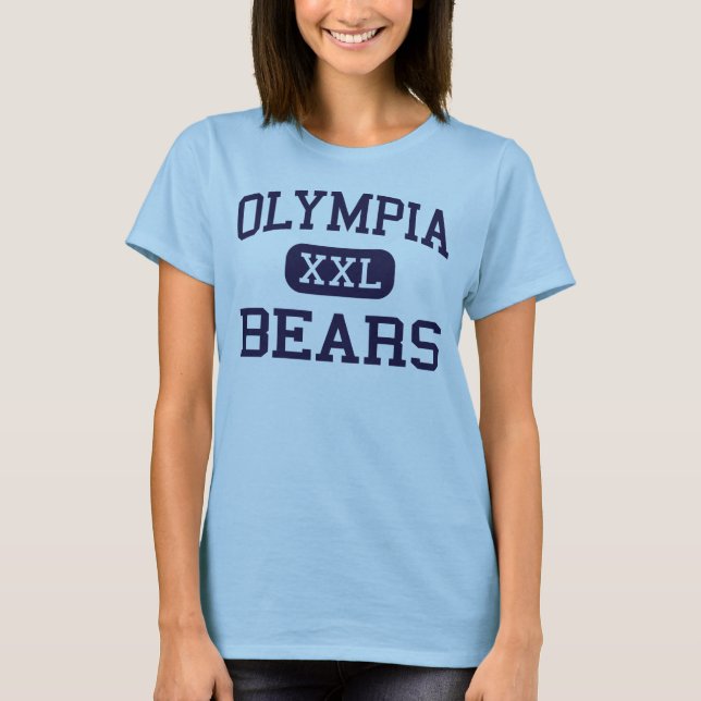 Olympia - Bears - High School - Olympia Washington T-Shirt (Front)