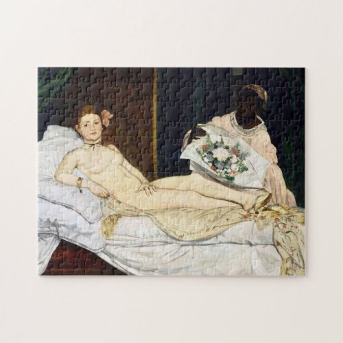 Olympia Edouard Manet 1863 Jigsaw Puzzle