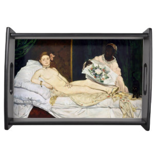Olympia, Edouard Manet, 1863 Serving Tray
