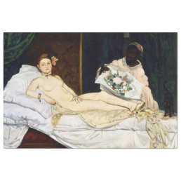 Olympia, Edouard Manet, 1863 Tissue Paper