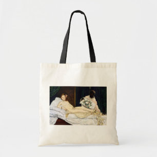 Olympia, Edouard Manet, 1863 Tote Bag