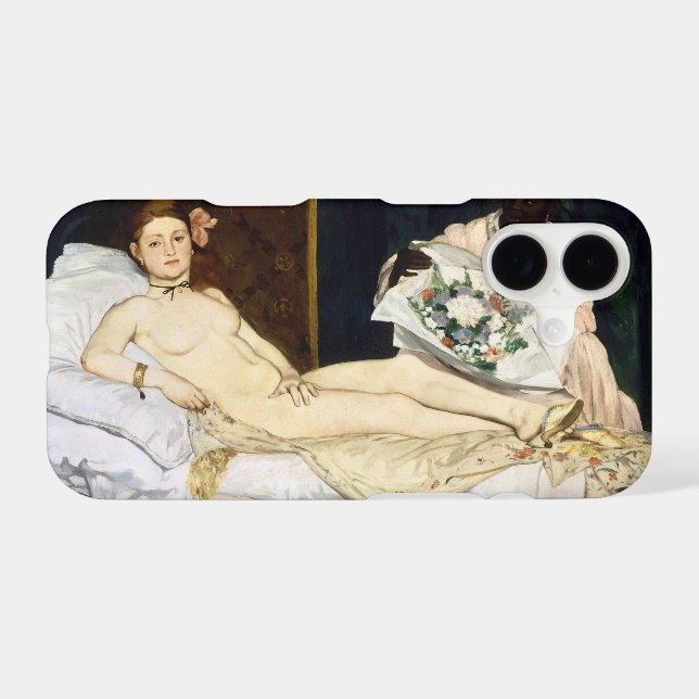 Olympia, Edouard Manet Case-Mate iPhone Case (Back (Horizontal))