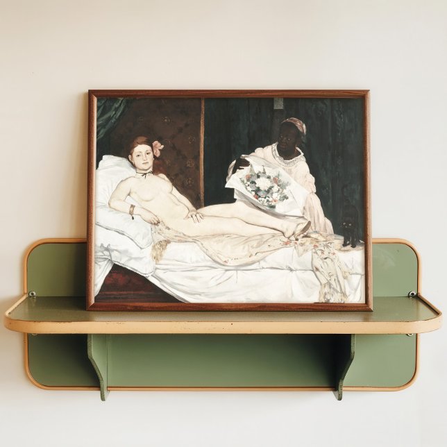 Olympia Edouard Manet Classic French Painting Poster (Creator Uploaded)