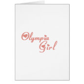 Olympia Girl tee shirts (Front)