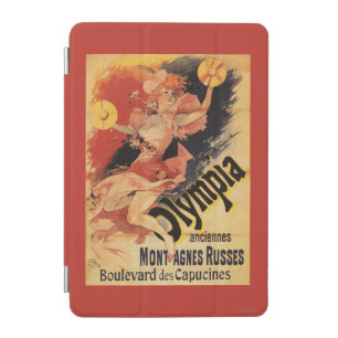 Olympia Nightclub Girl Crashing Cymbals iPad Mini Cover