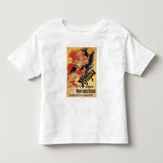 Olympia Nightclub Girl Crashing Cymbals Toddler T-shirt (Front)